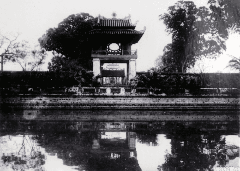 Văn Miếu Quốc Tử Giám mang đậm dấu ấn lịch sử. (Nguồn: Facebook page Di tích Văn Miếu-Quốc Tử Giám)